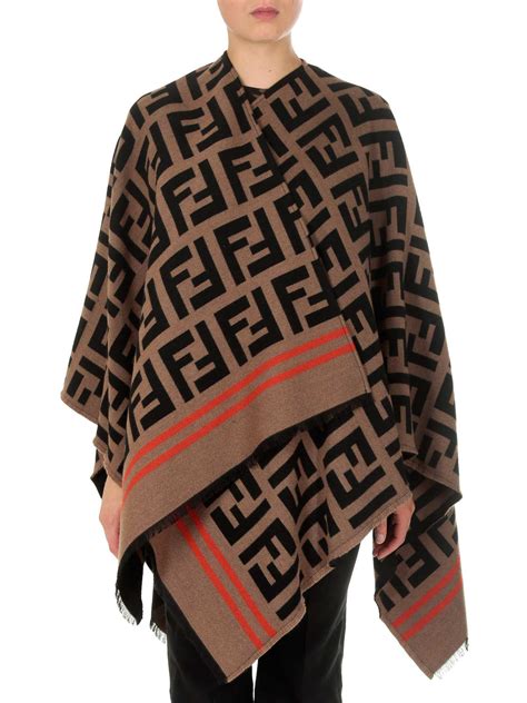 fendi poncho.